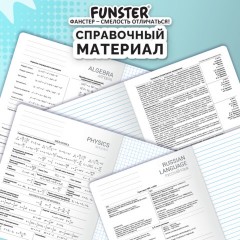 Тетради предметные, КОМПЛЕКТ 12 ПРЕДМЕТОВ, 48 л., TWIN-лак, FUNSTER (ФАНСТЕР), МЕМНЫЕ КОТЫ, 405604 - фото 22