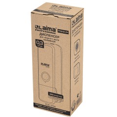 Дозатор для жидкого мыла LAIMA PREMIUM НАЛИВНОЙ, 0,3 л, белый, ABS-пластик, 609498 - фото 11