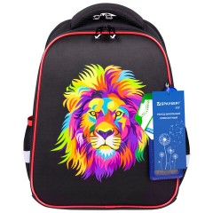 Ранец BRAUBERG FIT, 2 отделения, "Colorful lion", 38х27х14 см, 270618 Ранец BRAUBERG FIT, 2 отделения, "Colorful lion", 38х27х14 см, 270618 - фото 9