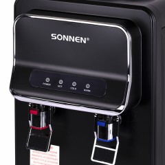 Кулер для воды SONNEN TSE-02WB, настольный, НАГРЕВ/ОХЛАЖДЕНИЕ ЭЛЕКТРОННОЕ, 2 крана, черный, 456174 Кулер для воды SONNEN TSE-02WB, настольный, НАГРЕВ/ОХЛАЖДЕНИЕ ЭЛЕКТРОННОЕ, 2 крана, черный, 456174 - фото 4