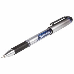 Ручка шариковая масляная с грипом BRAUBERG "Signature", СИНЯЯ, печать, узел 0,7 мм, линия письма 0,35 мм, 142688 Ручка шариковая масляная с грипом BRAUBERG "Signature", СИНЯЯ, печать, узел 0,7 мм, линия письма 0,35 мм, 142688 - фото 6