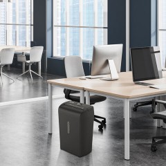 Уничтожитель (шредер) CACTUS CS-SH-10-21-5X18, 4 уровень секретности, фрагменты 5х18 мм, 10 листов, корзина 21 литр, CS-SH-10-215X18 - фото 4