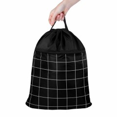 Мешок для обуви BRAUBERG БОЛЬШОЙ, с ручкой, карман на молнии, сетка, 49х41 см, "Checkered", 272404 Мешок для обуви BRAUBERG БОЛЬШОЙ, с ручкой, карман на молнии, сетка, 49х41 см, "Checkered", 272404 - фото 4
