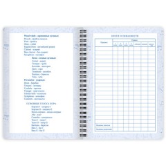 Дневник для музыкальной школы 48 листов, гребень, пластиковая обложка, картон, BRAUBERG, "МИКС", 107519 - фото 16