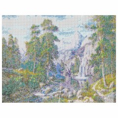 Картина стразами (алмазная мозаика), 30х40 см, ОСТРОВ СОКРОВИЩ "Водопад", без подрамника, 663857 Картина стразами (алмазная мозаика), 30х40 см, ОСТРОВ СОКРОВИЩ "Водопад", без подрамника, 663857 - фото 5
