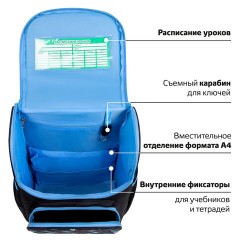 Ранец ПИФАГОР BASIC, 1 отделение, 3 кармана, эргономичная спинка, "Angry shark", 35х28х18 см, 272044 Ранец ПИФАГОР BASIC, 1 отделение, 3 кармана, эргономичная спинка, "Angry shark", 35х28х18 см, 272044 - фото 16