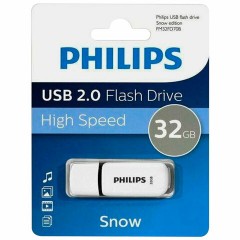 Флеш-диск 32 GB PHILIPS SNOW, разъем USB 2.0, черный, FM32FD70B/97 Флеш-диск 32 GB PHILIPS SNOW, разъем USB 2.0, черный, FM32FD70B/97 - фото 3