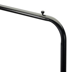 Вешалка для плечиков BOOMHOUSE (БУМХАУС) GR-001 (1500x1100x400 мм), металл, черная, 701434 - фото 5