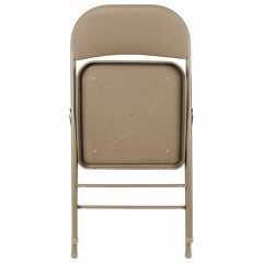 Стулья складные BRABIX "Golf Plus CF-003" КОМФОРТ, КОМПЛЕКТ 4шт., бежевый каркас, кожзам бежевый, 533033 - фото 9