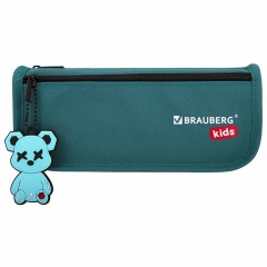 Пенал мягкий BRAUBERG KIDS, 2 отделения, полиэстер, "Cool bear", 22x10x6 см, 273554 Пенал мягкий BRAUBERG KIDS, 2 отделения, полиэстер, "Cool bear", 22x10x6 см, 273554 - фото 2