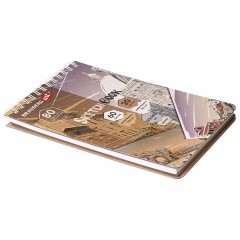 Скетчбук, белая бумага 120 г/м2 + крафт 80 г/м2 165х240 мм, 60 + 20 л., гребень, BRAUBERG ART DEBUT, 112982 Скетчбук, белая бумага 120 г/м2 + крафт 80 г/м2 165х240 мм, 60 + 20 л., гребень, BRAUBERG ART DEBUT, 112982 - фото 7