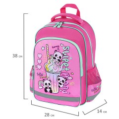 Рюкзак ПИФАГОР SCHOOL, 1 отделение, 3 кармана, "Sweet mood", 38x28х14 см, 272086 Рюкзак ПИФАГОР SCHOOL, 1 отделение, 3 кармана, "Sweet mood", 38x28х14 см, 272086 - фото 8