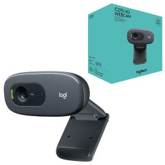 Веб-камера LOGITECH C270, 1/3 Мп, микрофон, USB 2.0, регулируемый крепеж, черная - фото 2