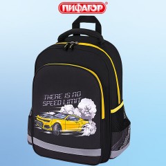 Рюкзак ПИФАГОР SCHOOL, 1 отделение, 3 кармана, "Extreme speed", 38x28х14 см, 272078 Рюкзак ПИФАГОР SCHOOL, 1 отделение, 3 кармана, "Extreme speed", 38x28х14 см, 272078 - фото 16