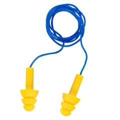 Беруши многоразовые силиконовые со шнурком, 1 пара в контейнере, SNR 37 дБ, RABBITEX (РАББИТЕКС), 671317 - фото 2