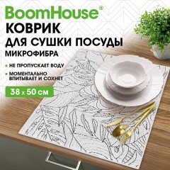 Коврик для сушки посуды из микрофибры, 38х50 см, "ТРОПИКИ", 300 г/м2, BOOMHOUSE (БУМХАУС), 701147 - фото 11