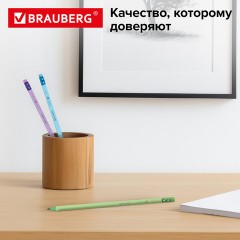 Набор карандашей чернографитных с ластиком BRAUBERG "PASTEL" 12 шт., HB, 181997 Набор карандашей чернографитных с ластиком BRAUBERG "PASTEL" 12 шт., HB, 181997 - фото 13