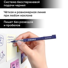 Ручка-роллер ERICH KRAUSE "Megapolis", СИНЯЯ, линия 0,7 мм, 63153 - фото 8