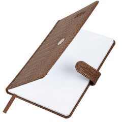 Еженедельник датированный 2026 А5 145х215 мм, BRAUBERG "Party", под кожу, коричневый, 117177 - фото 3