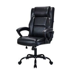 Кресло BRABIX PREMIUM "Oslo EX-549", рециклированная кожа, разборное пятилучие, черное, 532978 - фото 4