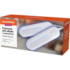 Сушилка для обуви электрическая с подсветкой, сушка для обуви, 10 Вт, DASWERK, SD1, 456194 Сушилка для обуви электрическая с подсветкой, сушка для обуви, 10 Вт, DASWERK, SD1, 456194 - фото 3
