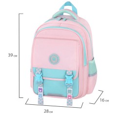 Рюкзак BRAUBERG SNAP, 2 отделения, 3 кармана, "Light pink", 39х28х16 см, 272067 Рюкзак BRAUBERG SNAP, 2 отделения, 3 кармана, "Light pink", 39х28х16 см, 272067 - фото 8