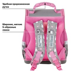 Ранец ЮНЛАНДИЯ WISE, 1 отделение, 3 кармана, устойчивое дно, "Sweet whiskers", 37x29х15 см, 272075 Ранец ЮНЛАНДИЯ WISE, 1 отделение, 3 кармана, устойчивое дно, "Sweet whiskers", 37x29х15 см, 272075 - фото 16