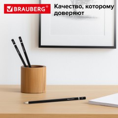 Карандаши чернографитные разной твердости НАБОР 12 штук, 5H-5B, BRAUBERG "Line", 180652 Карандаши чернографитные разной твердости НАБОР 12 штук, 5H-5B, BRAUBERG "Line", 180652 - фото 14