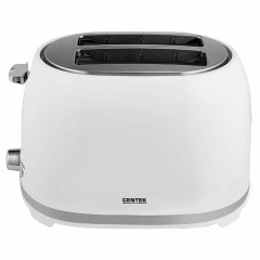 Тостер CENTEK CT-1432, 850 Вт, 2 тоста, 7 режимов, пластик, белый, CT-1432 WHITE - фото 5