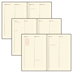 Ежедневник в наборе с ручкой А5, 144x210 мм, BRAUBERG "Style" под кожу, 160 листов, синий, 116862 - фото 9