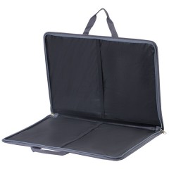 Папка сумка для рисунков и чертежей каркасная А2 (45х65 см), экокожа, BRAUBERG ART CLASSIC, 272990 - фото 4