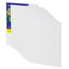Холсты на картоне НАБОР 10 штук (30х40 см), хлопок, грунт, 280 г/м2, BRAUBERG ART CLASSIC, 192659 - фото 6