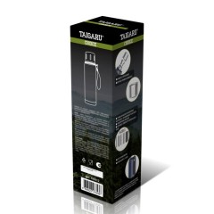 Термос 0,5 л TAIGARU (ТАЙГАРУ) CHOICE, нержавеющая сталь SUS316, крышка/кружка, ремешок, синий матовый, 700312 - фото 7