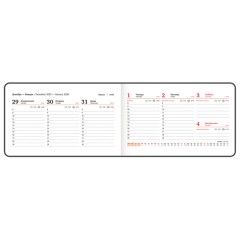 Еженедельник датированный 2026 МАЛЫЙ ФОРМАТ 105х160 мм, А6, BRAUBERG "Blaze", фольга, голубой, 117214 - фото 10