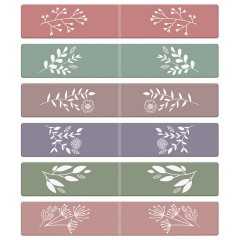 Закладки для книг МАГНИТНЫЕ, "АССОРТИ 5 ДИЗАЙНОВ ABSTRACTION", 6 штук, 60x20 мм, FUNSTER (ФАНСТЕР), 116653 - фото 7