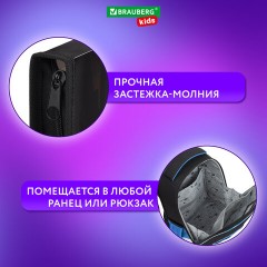 Папка для тетрадей BRAUBERG KIDS А4, 1 отделение, пластик, молния вокруг, "Fire split", 273338 Папка для тетрадей BRAUBERG KIDS А4, 1 отделение, пластик, молния вокруг, "Fire split", 273338 - фото 8