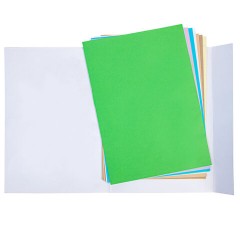 Цветная бумага А4 2-сторонняя мелованная, 10 листов, 10 цветов скоба HATBER ECO, 210х295 мм, "Джунгли", 043292, 10Бц4м_01953 Цветная бумага А4 2-сторонняя мелованная, 10 листов, 10 цветов скоба HATBER ECO, 210х295 мм, "Джунгли", 043292, 10Бц4м_01953 - фото 2
