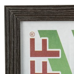 Рамка 21х30 см со стеклом, багет 18 мм МДФ, STAFF "Grand", цвет венге, 391330 - фото 3