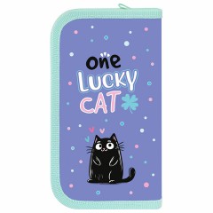 Пенал ПИФАГОР, 2 отделения, ламинированный картон, 19х11 см, "Funny cats", 273481 Пенал ПИФАГОР, 2 отделения, ламинированный картон, 19х11 см, "Funny cats", 273481 - фото 3