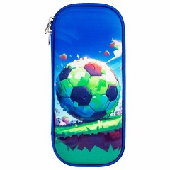 Пенал ЮНЛАНДИЯ, 1 отделение, карман, полиэстер/EVA, 22х10х5 см, "Football match", 273191 Пенал ЮНЛАНДИЯ, 1 отделение, карман, полиэстер/EVA, 22х10х5 см, "Football match", 273191 - фото 2