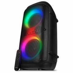 Колонка портативная SVEN PS-800, 100 Вт, TWS, Bluetooth, FM, USB, microSD, LED-дисплей, черная, SV-021511 - фото 2