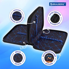 Пенал BRAUBERG, 2 отделения, полиэстер, 21х14 см, "Fire spider", 273537 Пенал BRAUBERG, 2 отделения, полиэстер, 21х14 см, "Fire spider", 273537 - фото 11