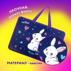 Папка на молнии с ручками ЮНЛАНДИЯ А4, 1 отделение, пластик, 80 мм, "Fluffy Tail", 272161 Папка на молнии с ручками ЮНЛАНДИЯ А4, 1 отделение, пластик, 80 мм, "Fluffy Tail", 272161 - фото 7