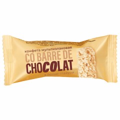 Конфеты мультизлаковые CO BARRE DE CHOCOLAT с белой глазурью, 1000 г Конфеты мультизлаковые CO BARRE DE CHOCOLAT с белой глазурью, 1000 г - фото 2