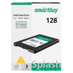 Твердотельный накопитель SSD SMARTBUY Splash 128GB, 2,5", SATA III, черный, SBSSD-128GT-MX902-25S3 Твердотельный накопитель SSD SMARTBUY Splash 128GB, 2,5", SATA III, черный, SBSSD-128GT-MX902-25S3 - фото 5