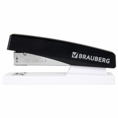 Степлер №24/6, 26/6 BRAUBERG "STYLE MAX", до 30 листов, черный, 272749 - фото 3