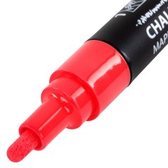 Маркер меловой CHALK LIQUID MARKER, КРАСНЫЙ, 3 мм, стираемый, BRAUBERG "CHALK", 152589 - фото 5