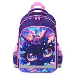 Рюкзак ПИФАГОР SCHOOL, 1 отделение, 3 кармана, "Magic kitty", 38x28х14 см, 273166 Рюкзак ПИФАГОР SCHOOL, 1 отделение, 3 кармана, "Magic kitty", 38x28х14 см, 273166 - фото 2