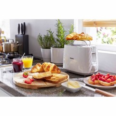 Тостер PHILIPS HD2581/00, 830 Вт, 2 тоста, 8 режимов, пластик, белый Тостер PHILIPS HD2581/00, 830 Вт, 2 тоста, 8 режимов, пластик, белый - фото 7