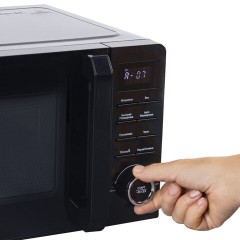 Микроволновая печь BRASSON (БРАССОН) MW2070D-8BL, 20 л, 700 Вт, таймер, 8 АВТО ПРОГРАММ, дисплей, защита от детей, черная, 454979 - фото 7